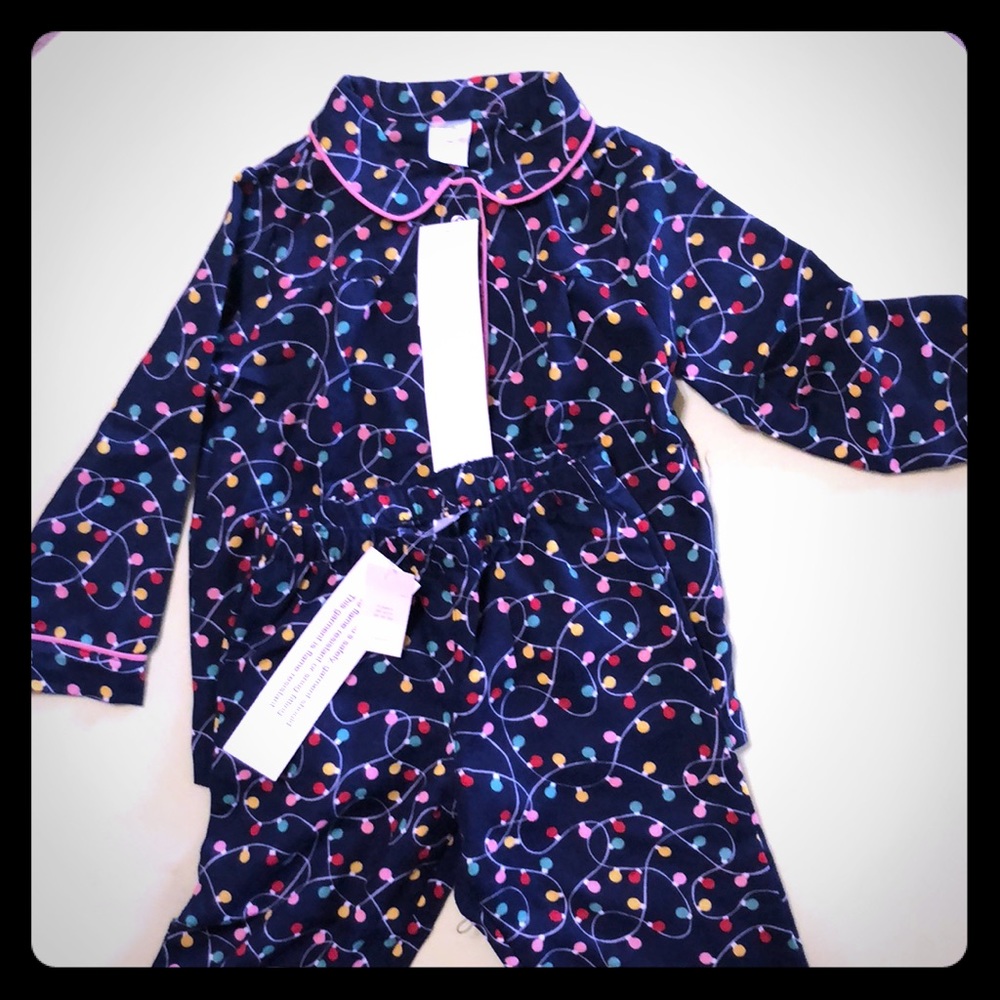 Brand new Gap Girls Christmas ornament pajama set